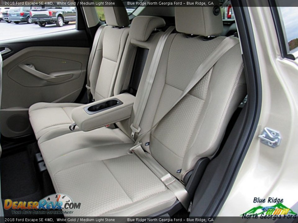 2018 Ford Escape SE 4WD White Gold / Medium Light Stone Photo #12