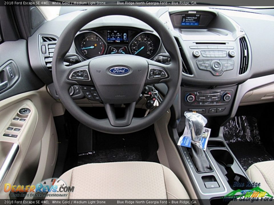 2018 Ford Escape SE 4WD White Gold / Medium Light Stone Photo #13
