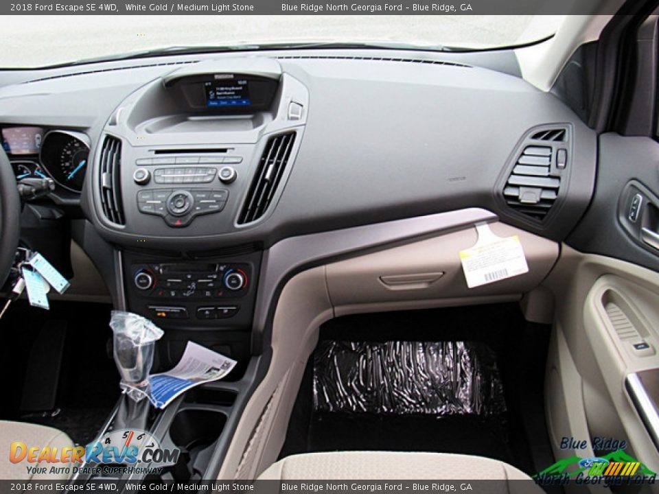 2018 Ford Escape SE 4WD White Gold / Medium Light Stone Photo #15