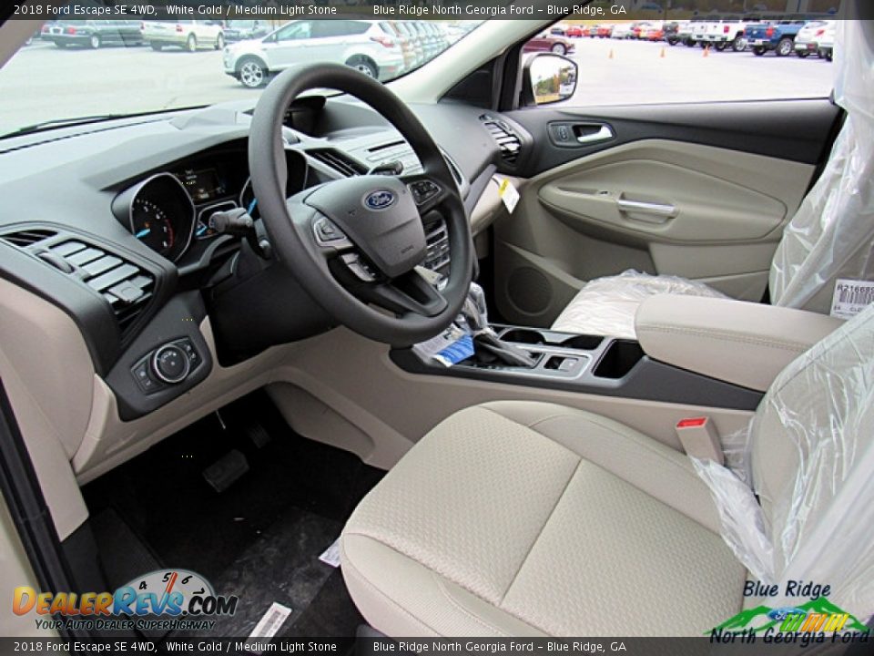 2018 Ford Escape SE 4WD White Gold / Medium Light Stone Photo #25