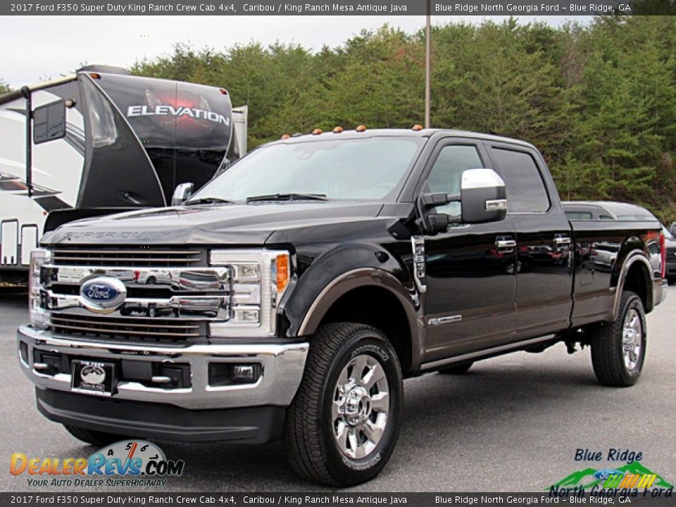 2017 Ford F350 Super Duty King Ranch Crew Cab 4x4 Caribou / King Ranch Mesa Antique Java Photo #1