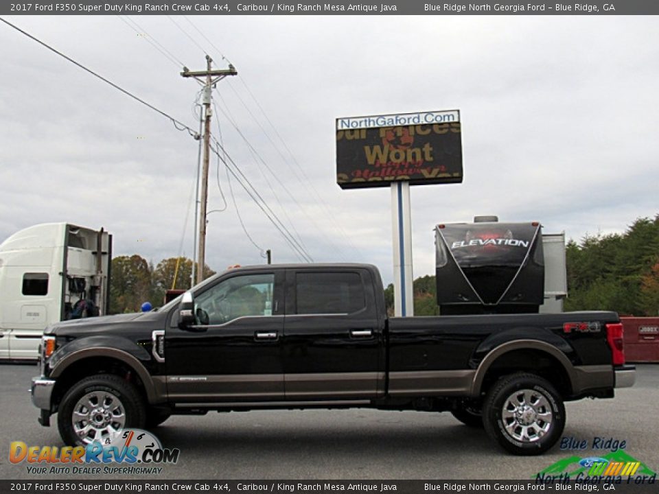 2017 Ford F350 Super Duty King Ranch Crew Cab 4x4 Caribou / King Ranch Mesa Antique Java Photo #2