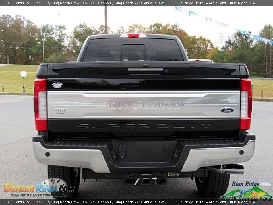 2017 Ford F350 Super Duty King Ranch Crew Cab 4x4 Caribou / King Ranch Mesa Antique Java Photo #4