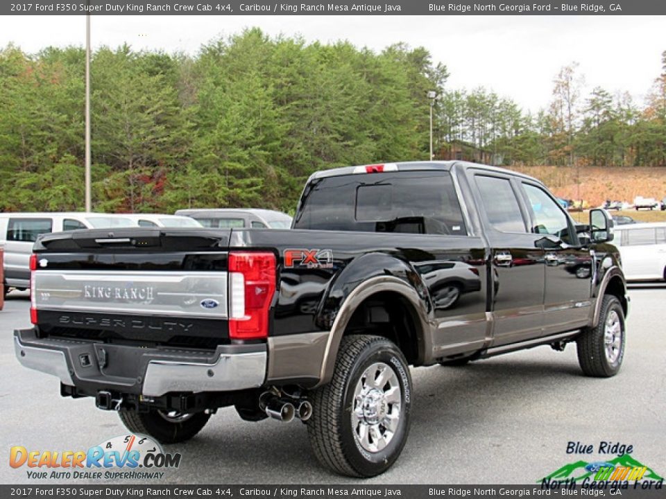 2017 Ford F350 Super Duty King Ranch Crew Cab 4x4 Caribou / King Ranch Mesa Antique Java Photo #6