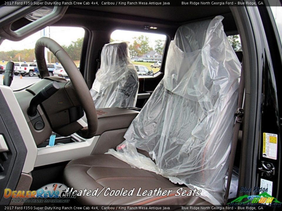 2017 Ford F350 Super Duty King Ranch Crew Cab 4x4 Caribou / King Ranch Mesa Antique Java Photo #10