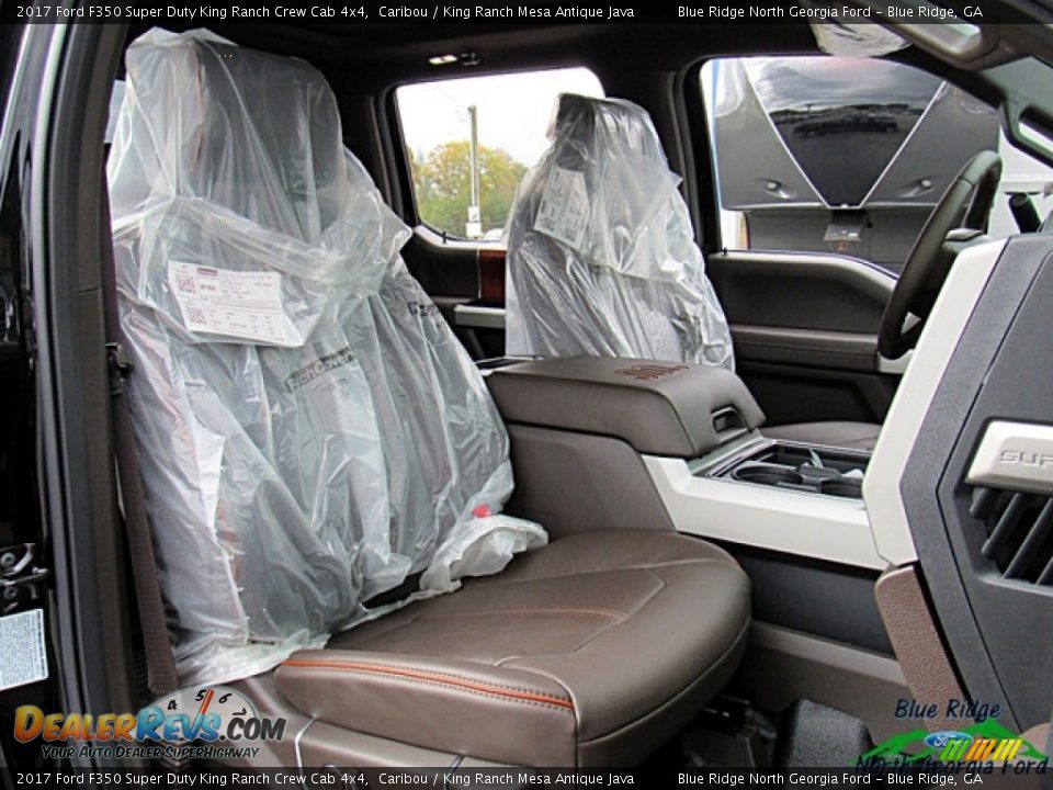 2017 Ford F350 Super Duty King Ranch Crew Cab 4x4 Caribou / King Ranch Mesa Antique Java Photo #11