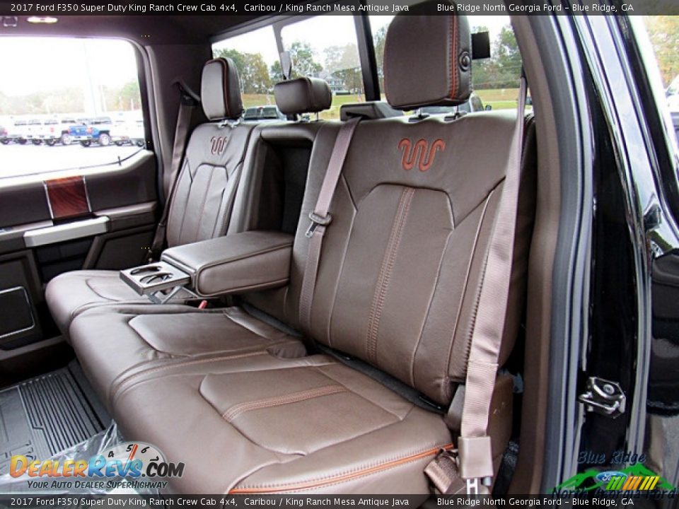 2017 Ford F350 Super Duty King Ranch Crew Cab 4x4 Caribou / King Ranch Mesa Antique Java Photo #13
