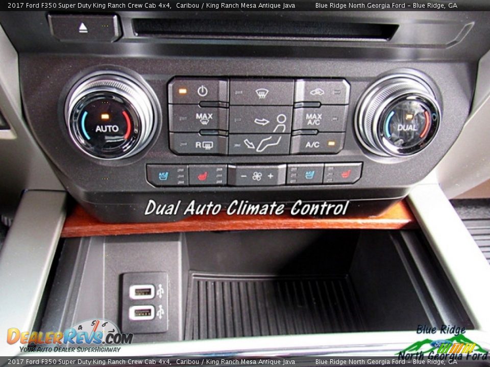 2017 Ford F350 Super Duty King Ranch Crew Cab 4x4 Caribou / King Ranch Mesa Antique Java Photo #27