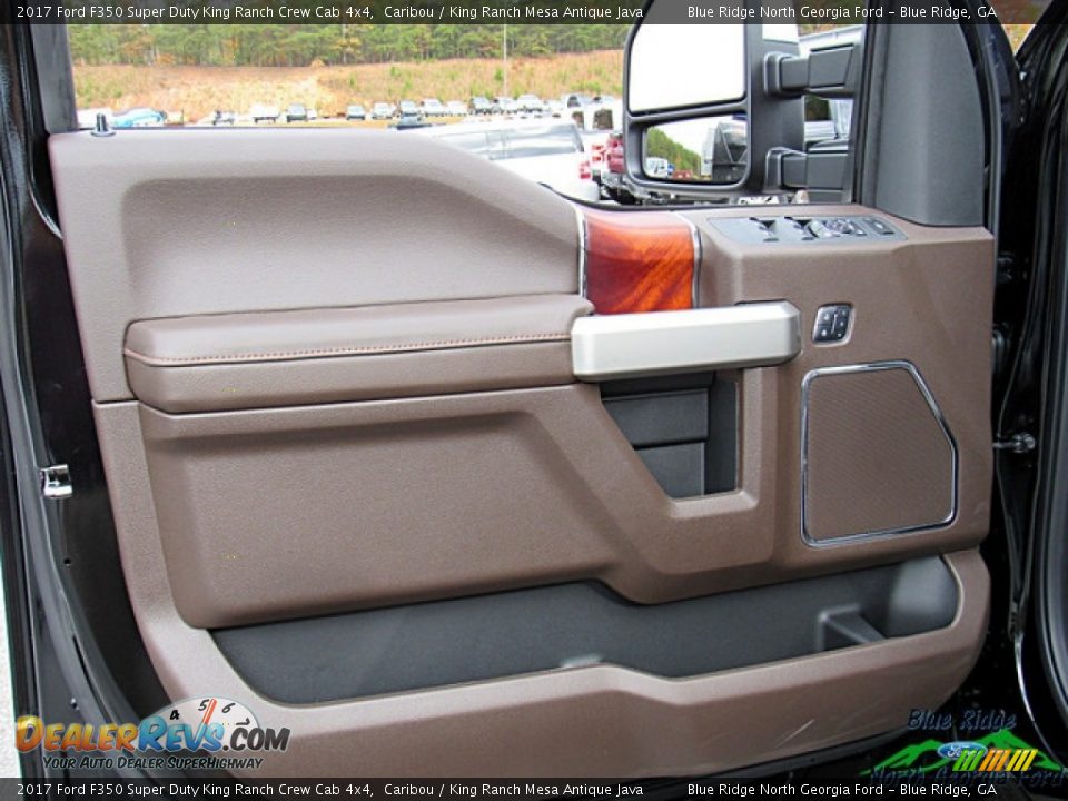 2017 Ford F350 Super Duty King Ranch Crew Cab 4x4 Caribou / King Ranch Mesa Antique Java Photo #30