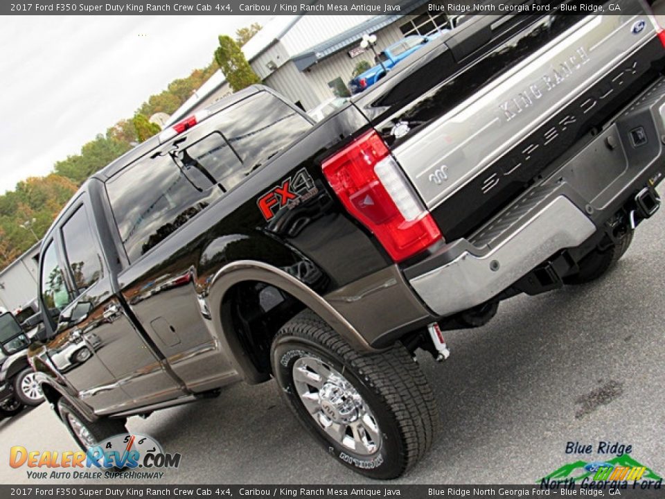 2017 Ford F350 Super Duty King Ranch Crew Cab 4x4 Caribou / King Ranch Mesa Antique Java Photo #36