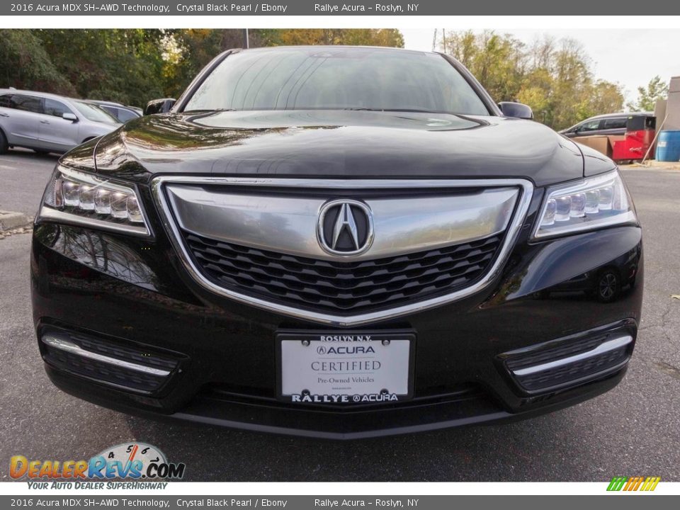 2016 Acura MDX SH-AWD Technology Crystal Black Pearl / Ebony Photo #2