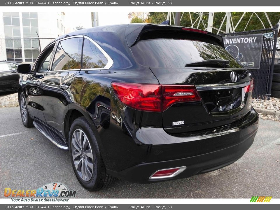 2016 Acura MDX SH-AWD Technology Crystal Black Pearl / Ebony Photo #4