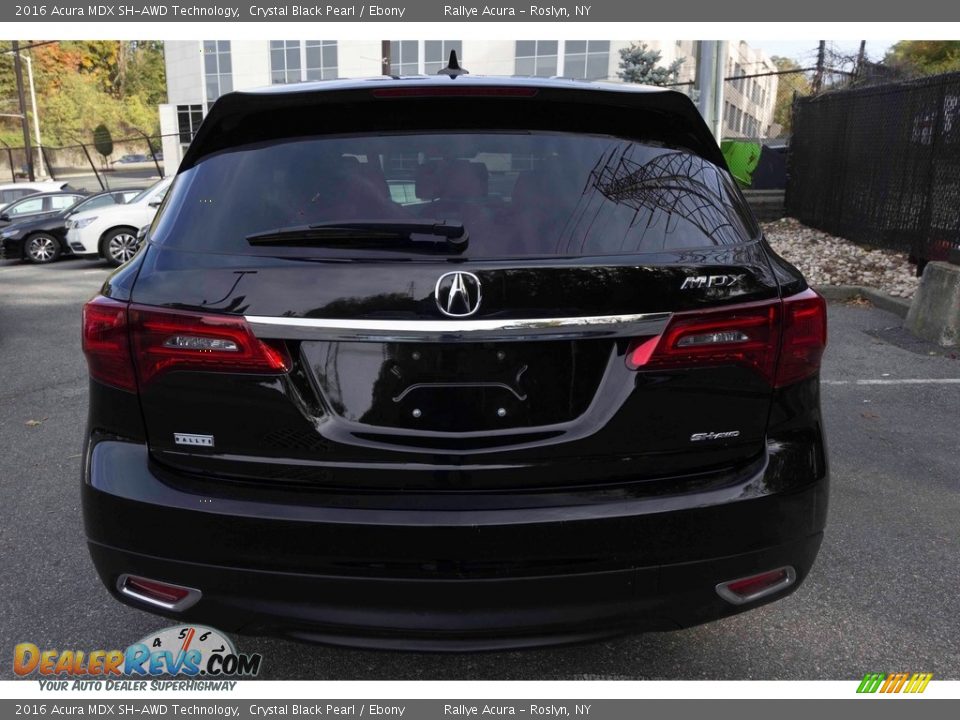 2016 Acura MDX SH-AWD Technology Crystal Black Pearl / Ebony Photo #5