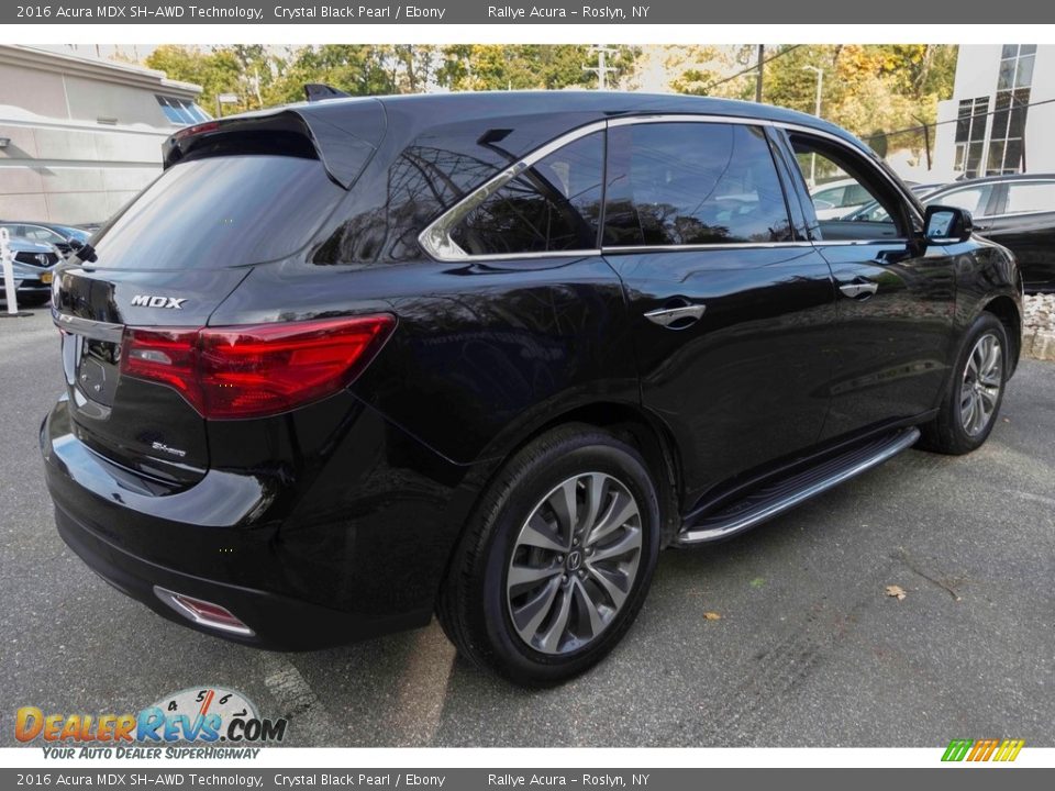 2016 Acura MDX SH-AWD Technology Crystal Black Pearl / Ebony Photo #8