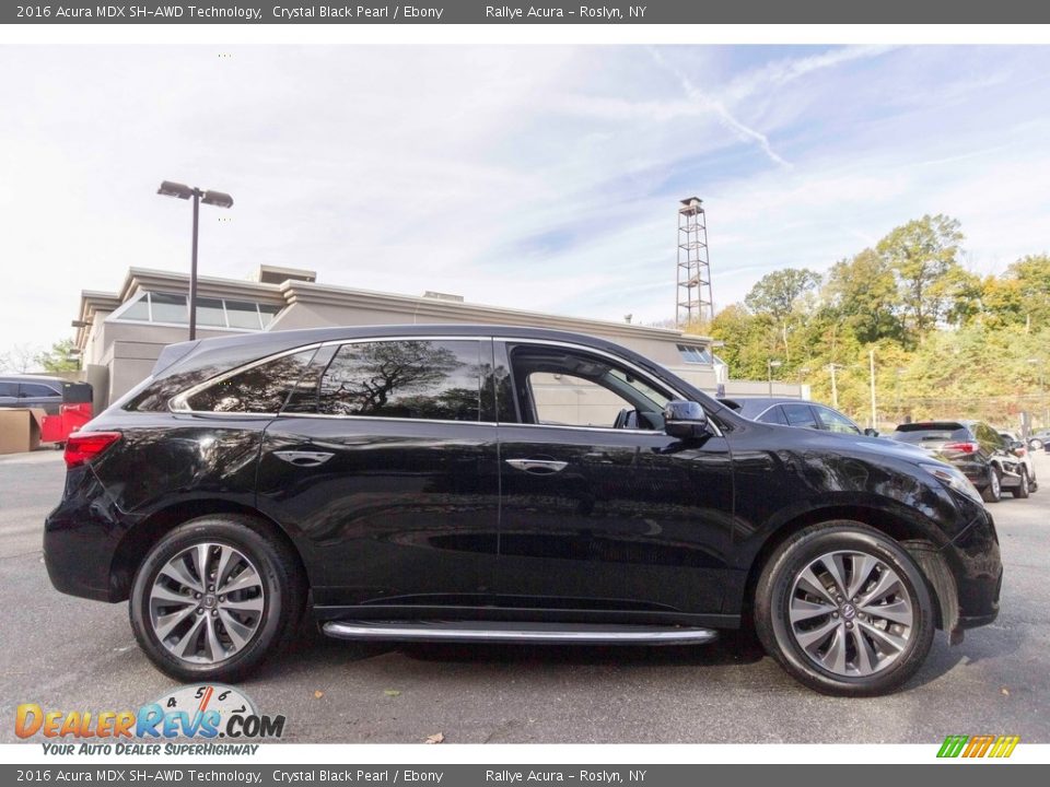 2016 Acura MDX SH-AWD Technology Crystal Black Pearl / Ebony Photo #9