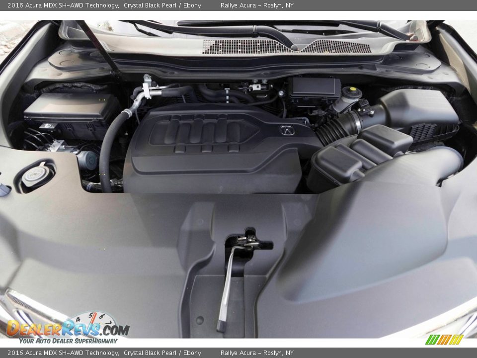 2016 Acura MDX SH-AWD Technology Crystal Black Pearl / Ebony Photo #11