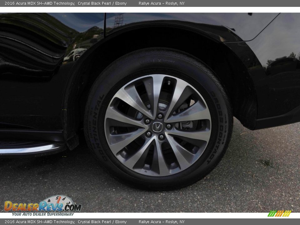 2016 Acura MDX SH-AWD Technology Crystal Black Pearl / Ebony Photo #13