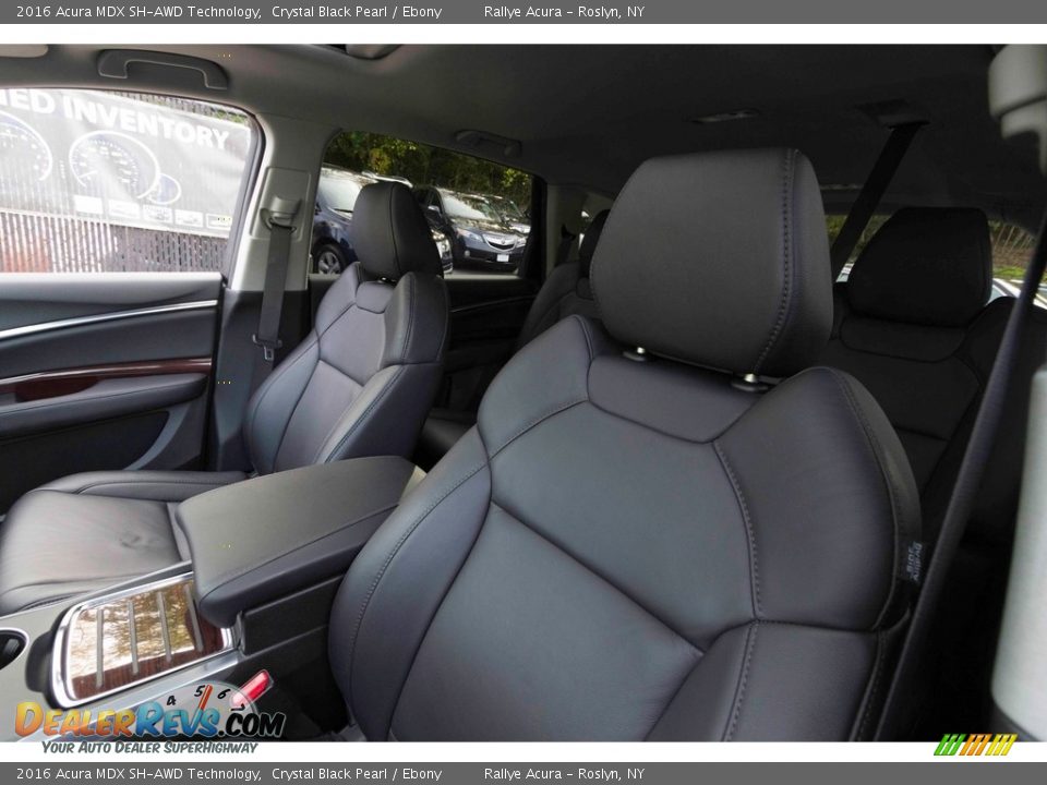 2016 Acura MDX SH-AWD Technology Crystal Black Pearl / Ebony Photo #17
