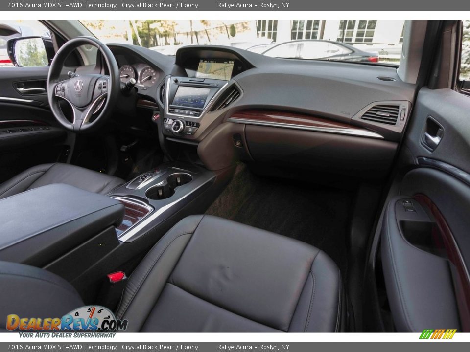 2016 Acura MDX SH-AWD Technology Crystal Black Pearl / Ebony Photo #20