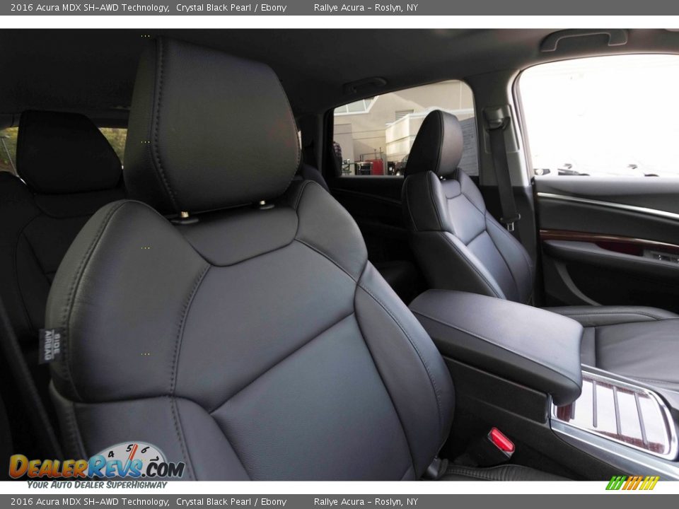 2016 Acura MDX SH-AWD Technology Crystal Black Pearl / Ebony Photo #23
