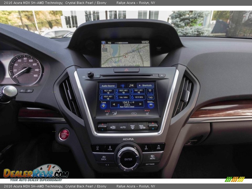2016 Acura MDX SH-AWD Technology Crystal Black Pearl / Ebony Photo #24