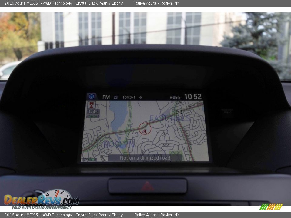 2016 Acura MDX SH-AWD Technology Crystal Black Pearl / Ebony Photo #26