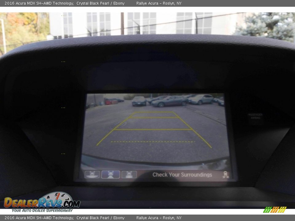 2016 Acura MDX SH-AWD Technology Crystal Black Pearl / Ebony Photo #28
