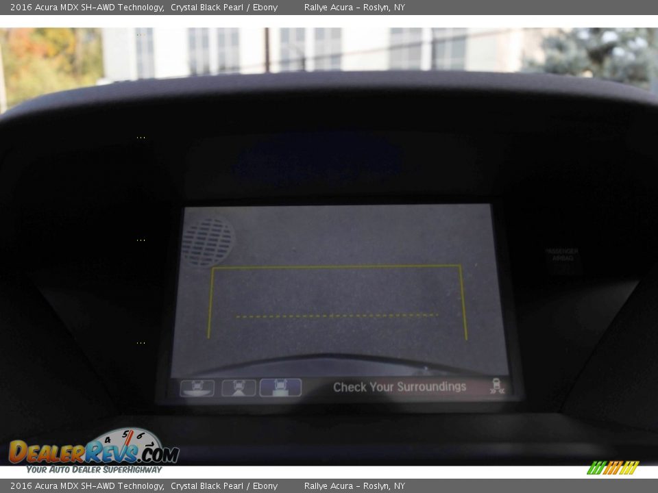 2016 Acura MDX SH-AWD Technology Crystal Black Pearl / Ebony Photo #29