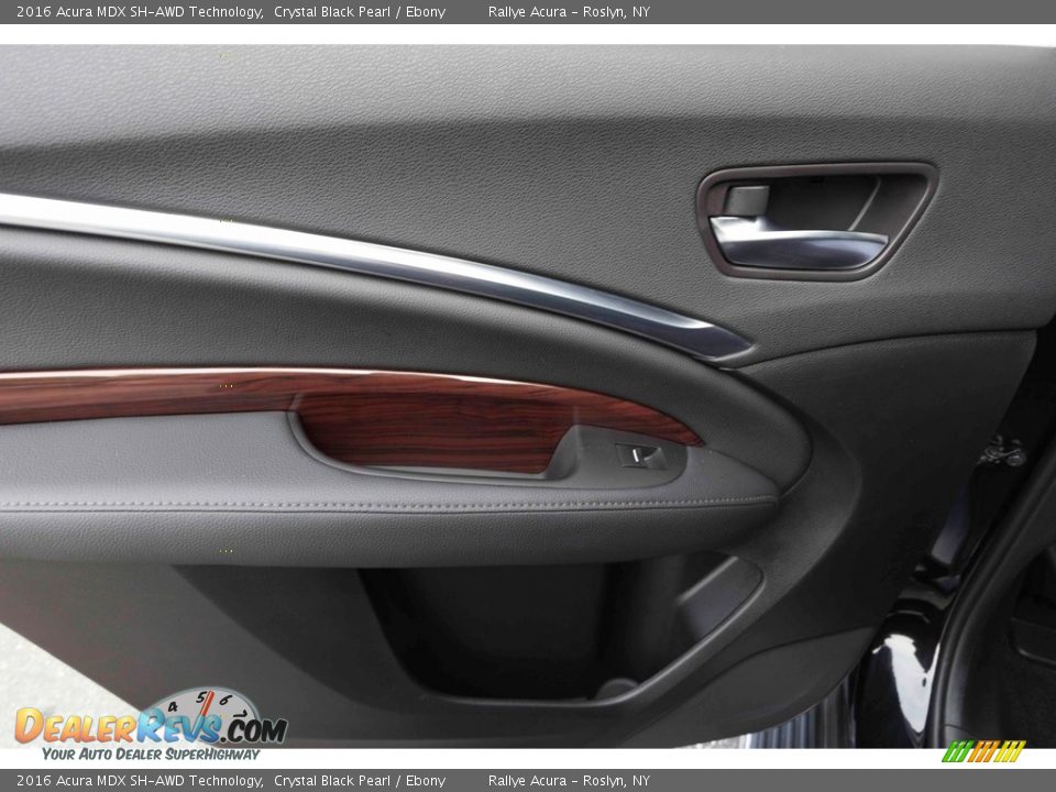 2016 Acura MDX SH-AWD Technology Crystal Black Pearl / Ebony Photo #33