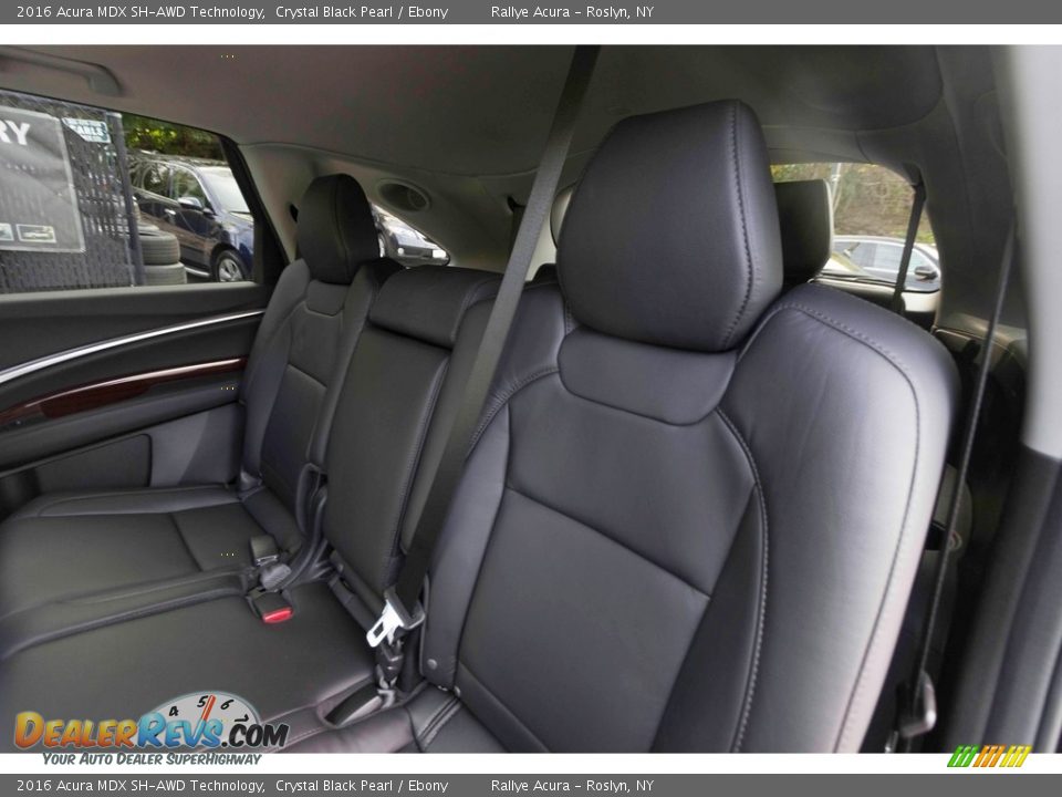 2016 Acura MDX SH-AWD Technology Crystal Black Pearl / Ebony Photo #35