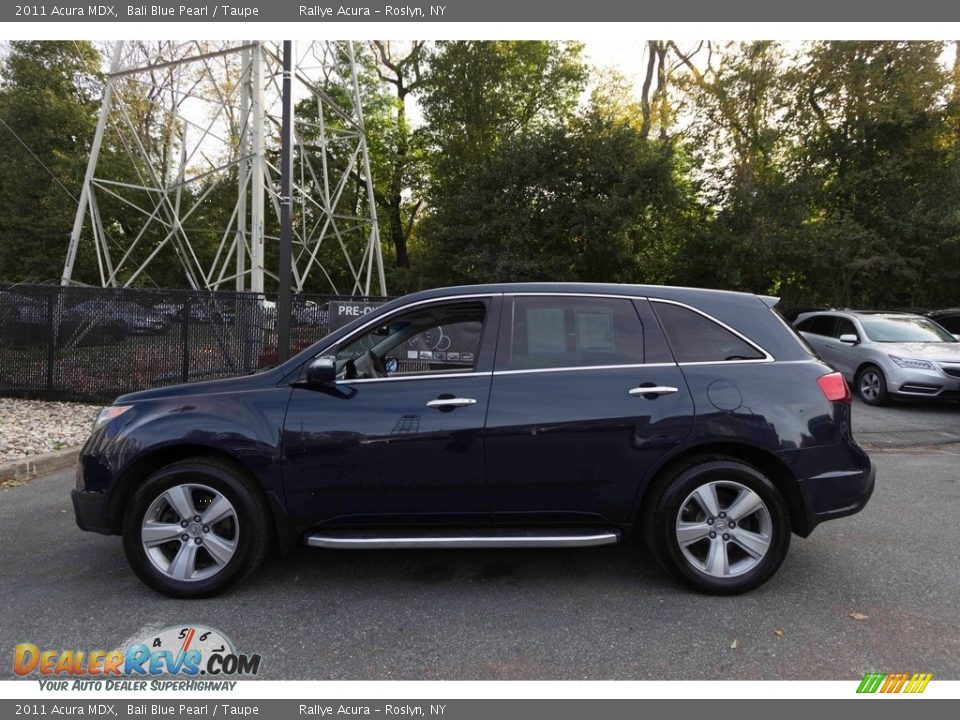 2011 Acura MDX Bali Blue Pearl / Taupe Photo #3