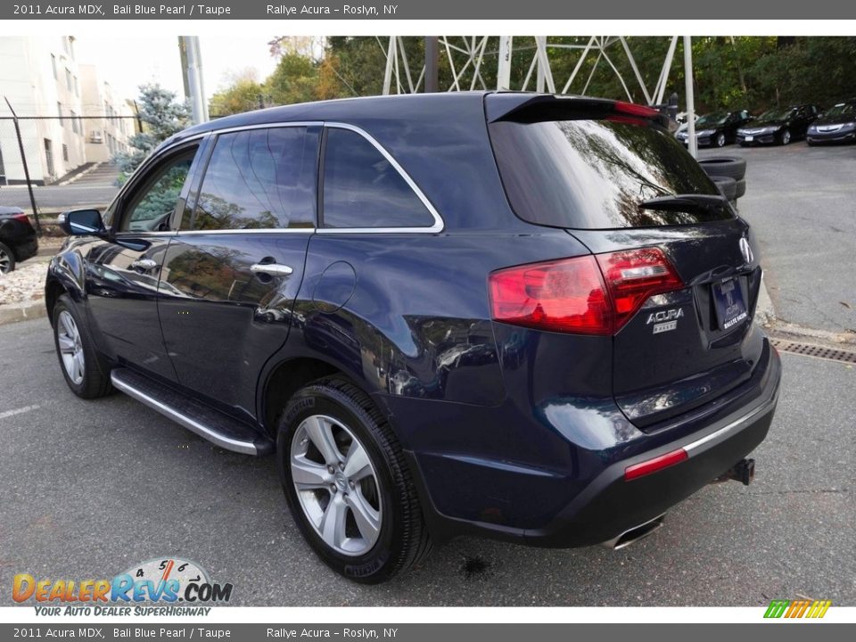 2011 Acura MDX Bali Blue Pearl / Taupe Photo #4