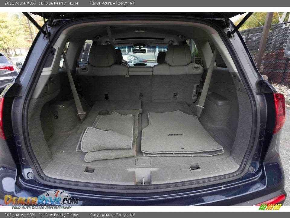 2011 Acura MDX Bali Blue Pearl / Taupe Photo #6