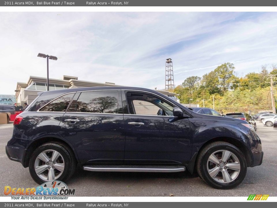 2011 Acura MDX Bali Blue Pearl / Taupe Photo #9