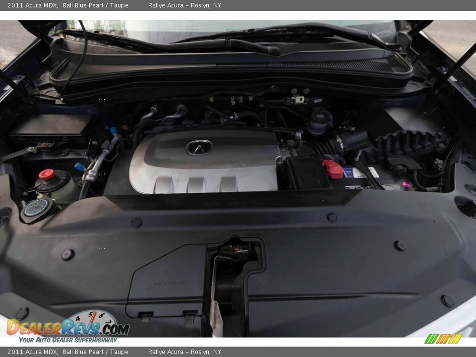 2011 Acura MDX Bali Blue Pearl / Taupe Photo #11