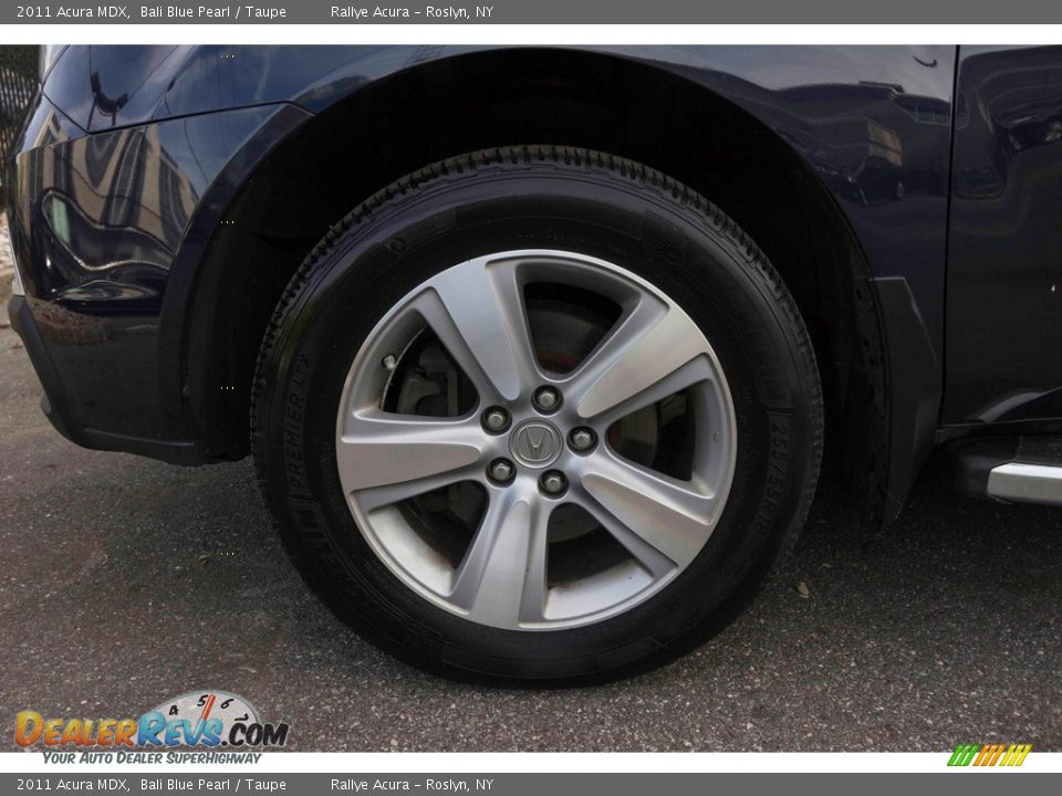 2011 Acura MDX Bali Blue Pearl / Taupe Photo #12