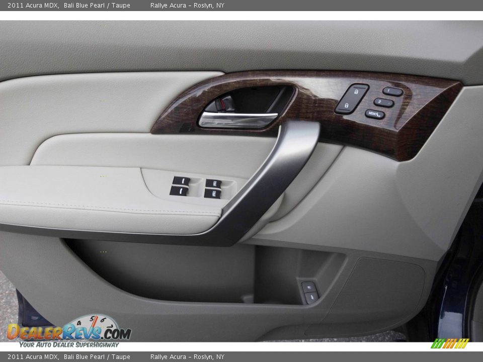 2011 Acura MDX Bali Blue Pearl / Taupe Photo #14