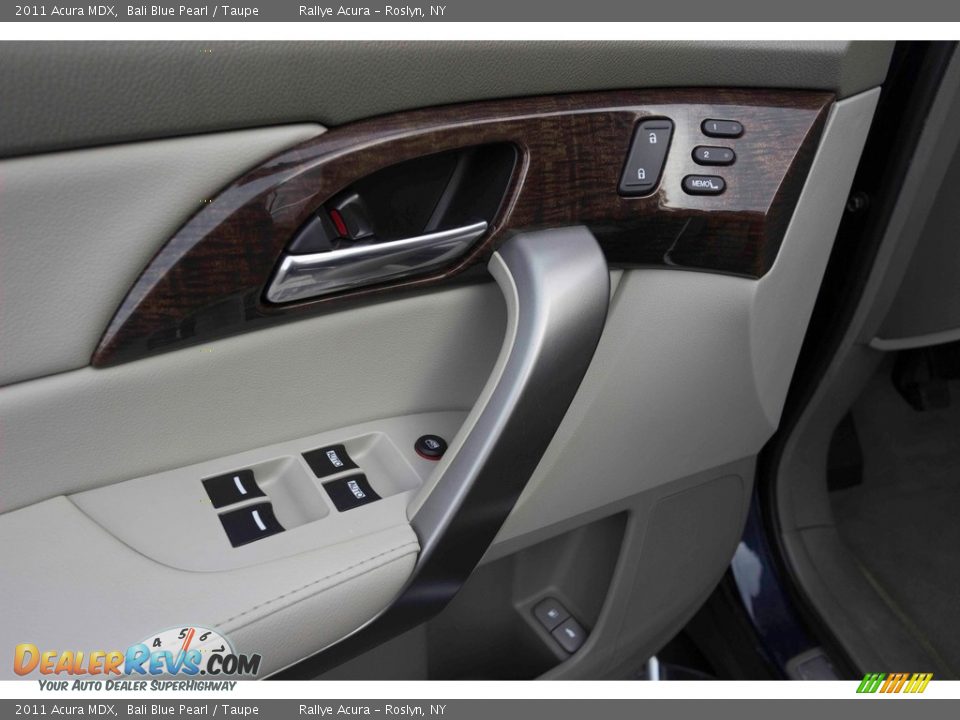 2011 Acura MDX Bali Blue Pearl / Taupe Photo #15