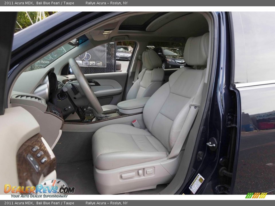 2011 Acura MDX Bali Blue Pearl / Taupe Photo #16