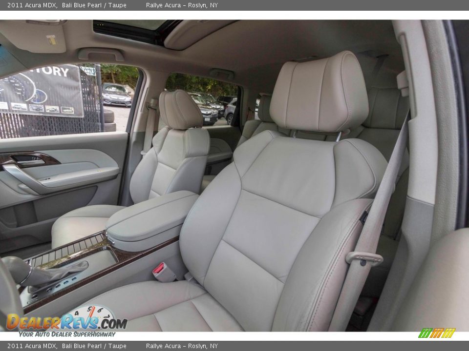 2011 Acura MDX Bali Blue Pearl / Taupe Photo #17