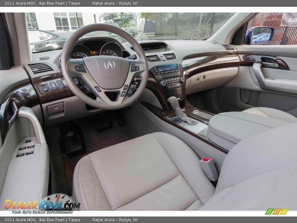 2011 Acura MDX Bali Blue Pearl / Taupe Photo #18