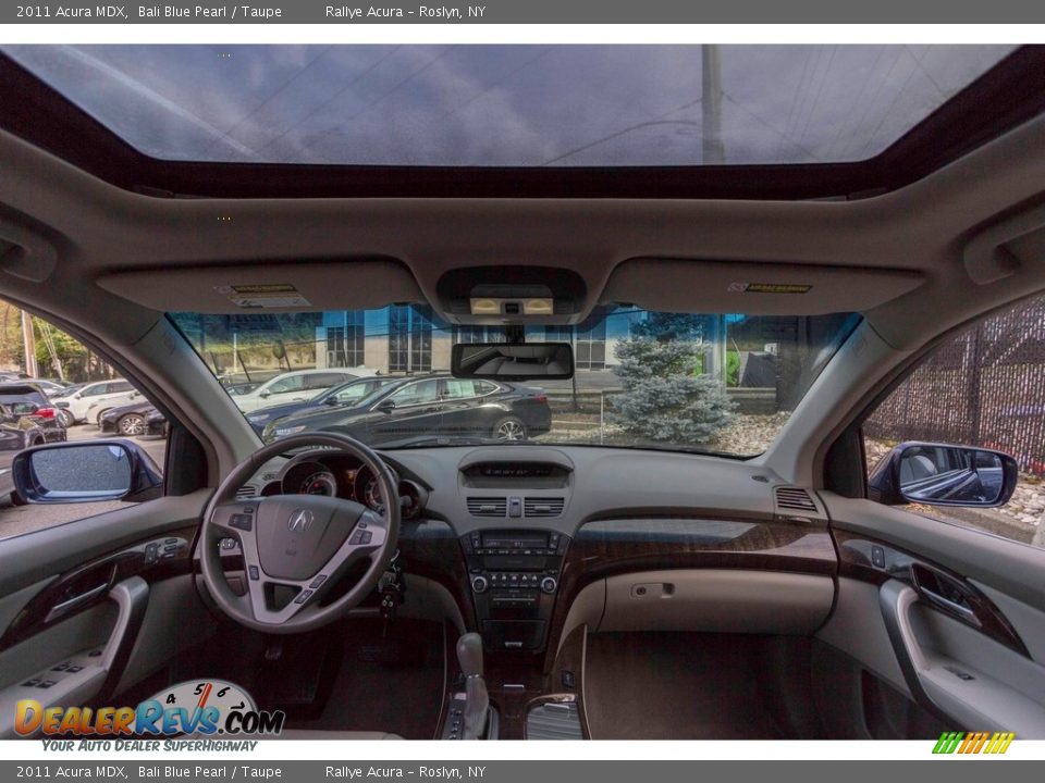 2011 Acura MDX Bali Blue Pearl / Taupe Photo #19