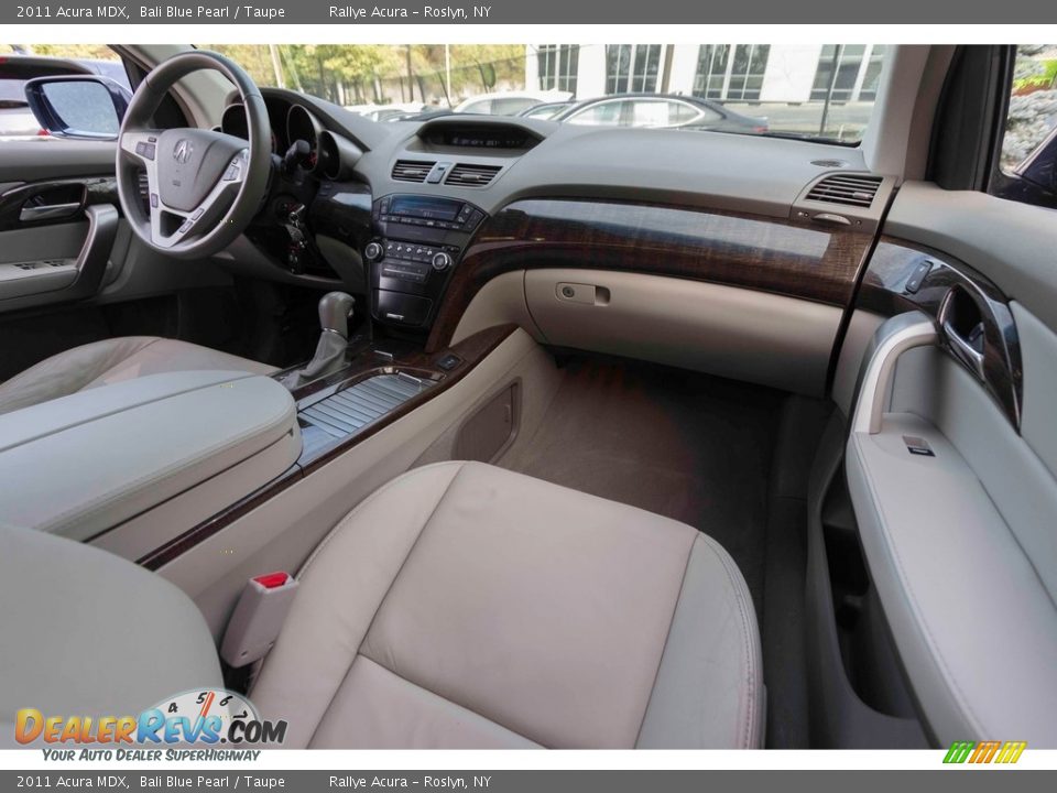 2011 Acura MDX Bali Blue Pearl / Taupe Photo #22