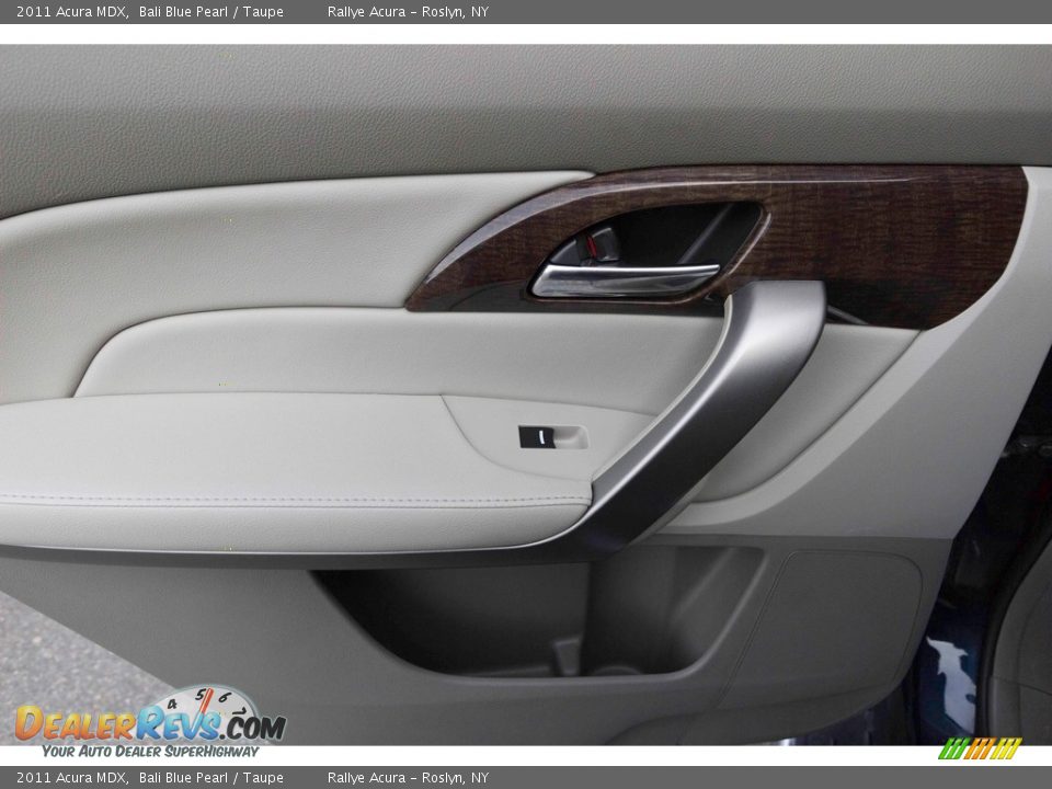 2011 Acura MDX Bali Blue Pearl / Taupe Photo #27