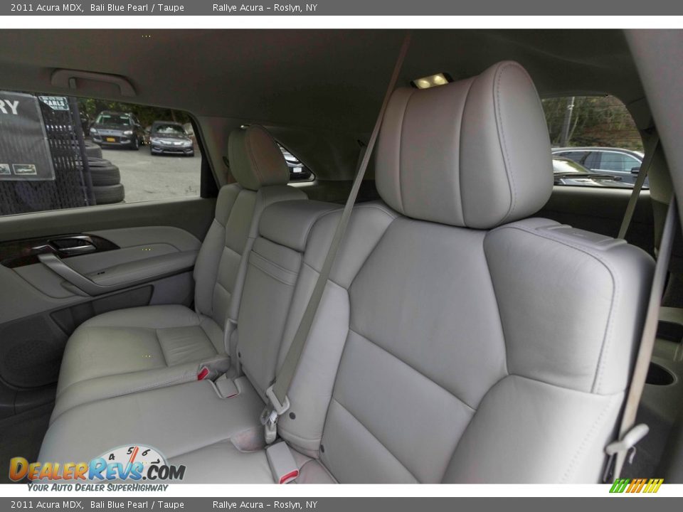 2011 Acura MDX Bali Blue Pearl / Taupe Photo #28