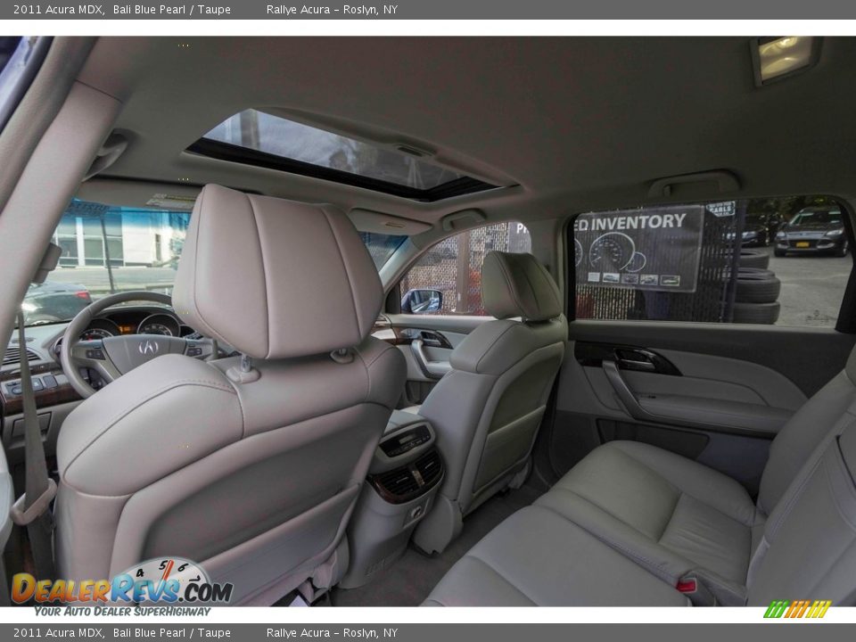 2011 Acura MDX Bali Blue Pearl / Taupe Photo #29