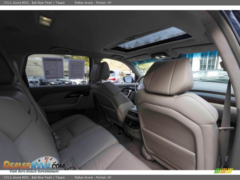 2011 Acura MDX Bali Blue Pearl / Taupe Photo #31