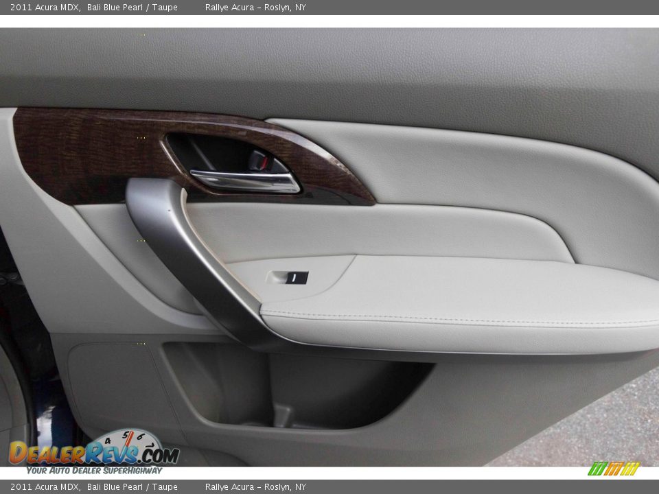 2011 Acura MDX Bali Blue Pearl / Taupe Photo #32