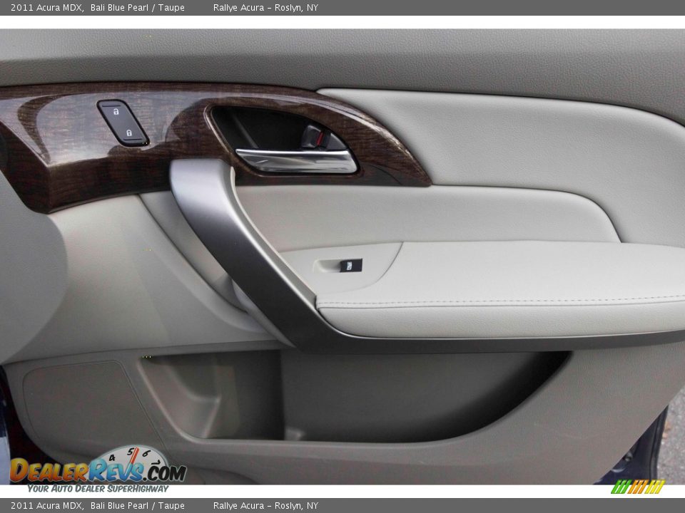 2011 Acura MDX Bali Blue Pearl / Taupe Photo #33