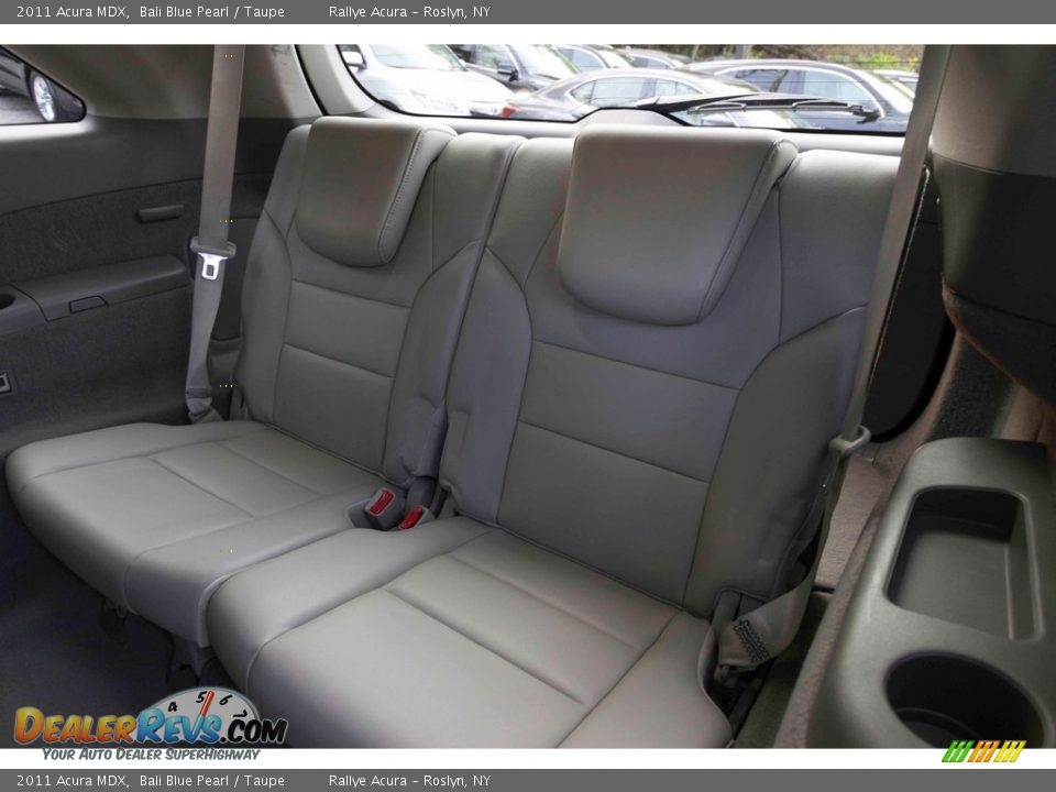 2011 Acura MDX Bali Blue Pearl / Taupe Photo #34